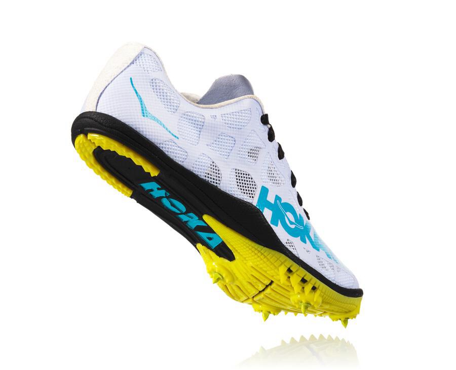 Spikes Atletismo Hoka One One Mujer Blancos - Rocket X - KCQE49827